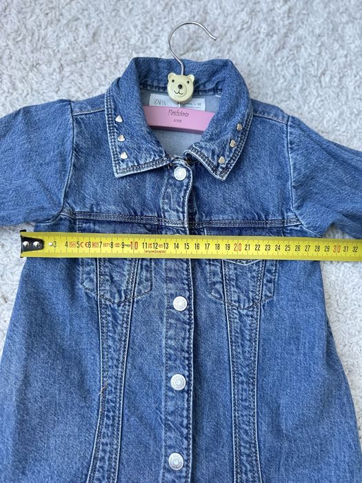 Джинсова сукня zara 92р для двійні