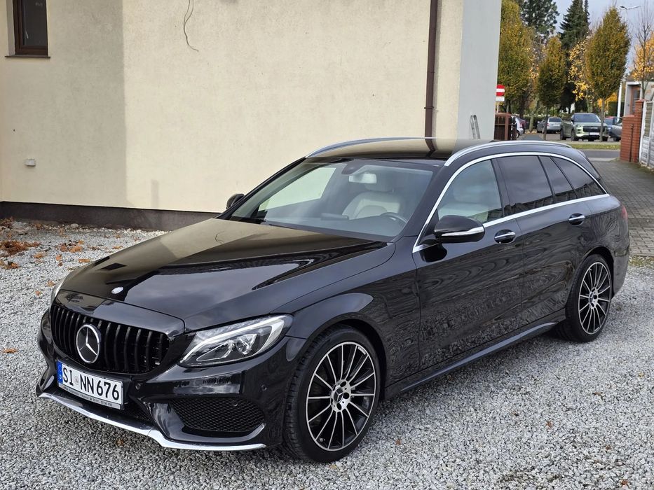 Mercedes-Benz Klasa C 2.2d 204KM,Pakiet AMG, Full Ledy, Radar, Kamera, Top !