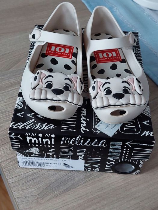 Buty MINI MELISSA 101 dalmatyńczyk r.22/23