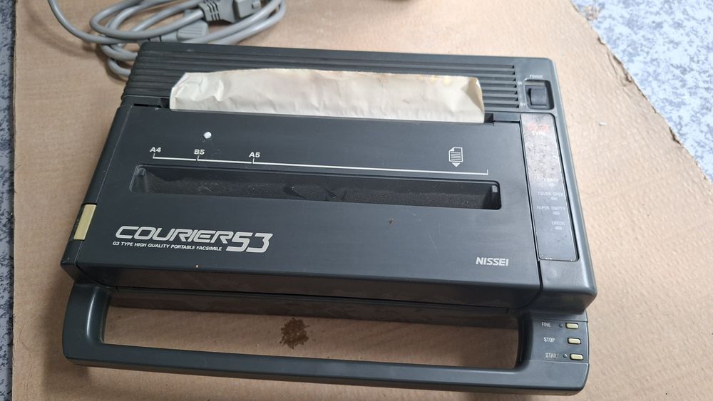 Fax portátil em caixa original