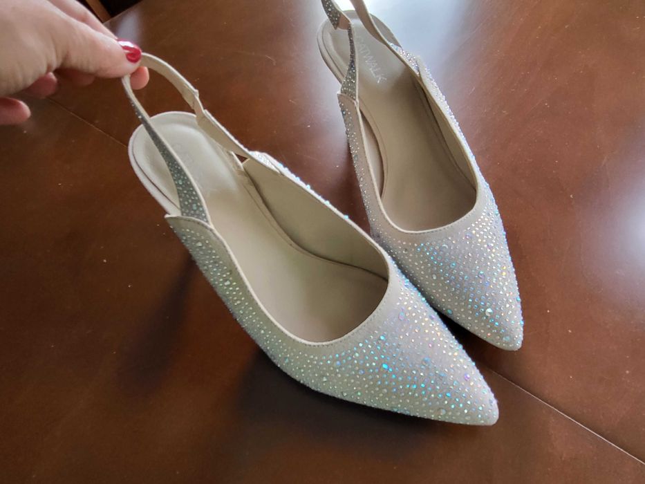 Buty Catwalk wieczorowe ślubne 40