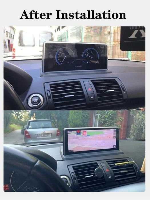 Radio Android 12 BMW E81 E82 E87 E88 wifi gps bluetooth