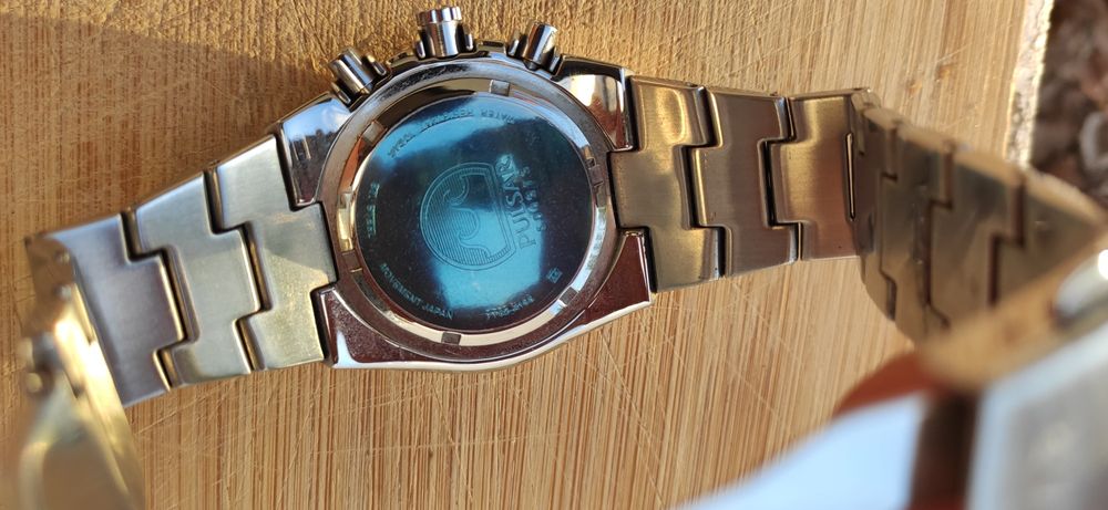 Relógio Pulsar Chronograph 100m – Aço – Original