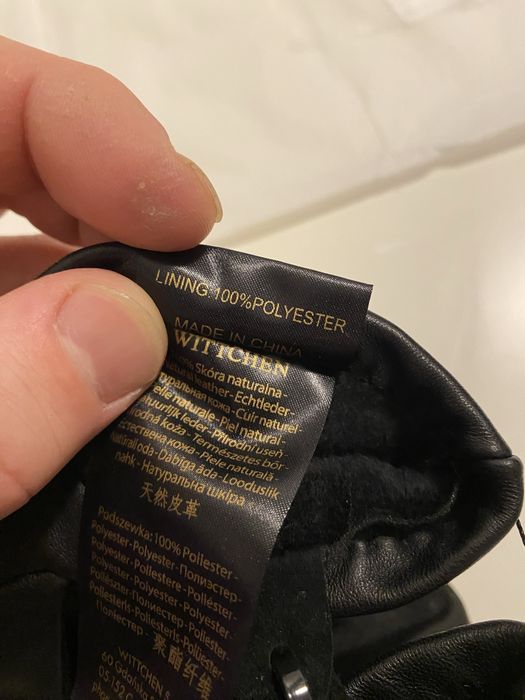 Жіночі шкіряні рукавички WITTCHEN розмір S, M, L