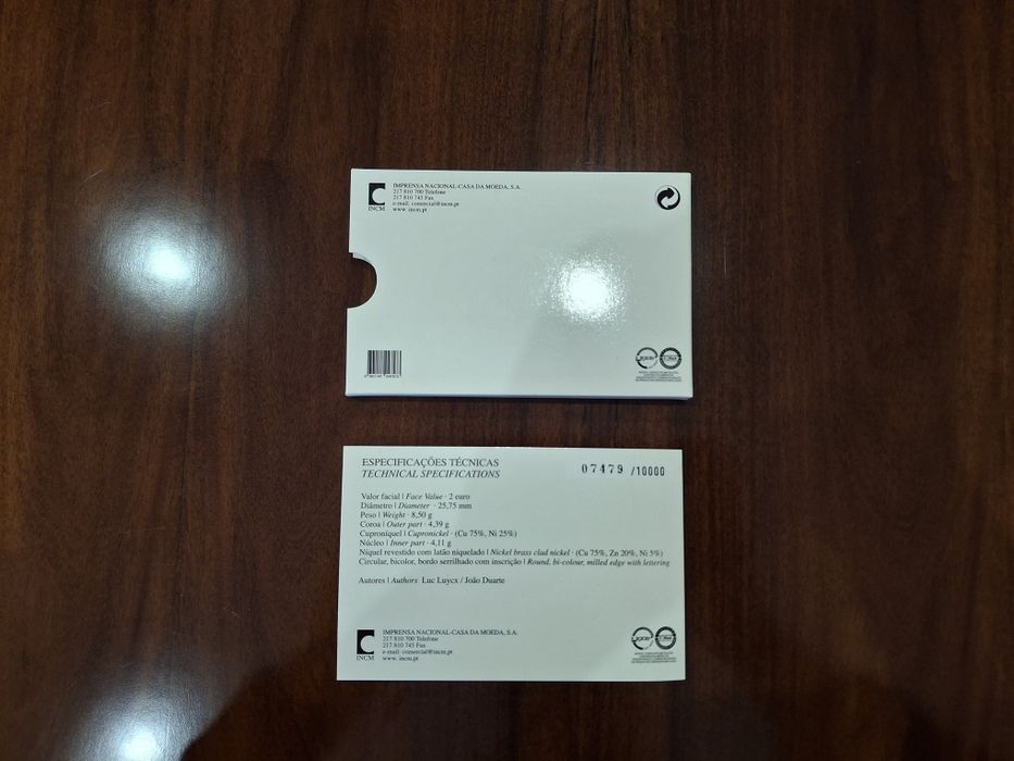 Moeda Comemorativa Proof