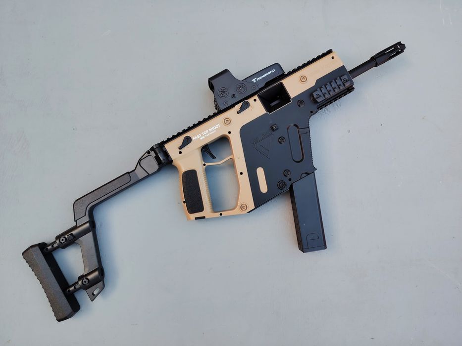 Якісний автомат на орбізах KRISS Vector орбіган ЕЛЕКТРОподача гель бластер іграшковий автомат