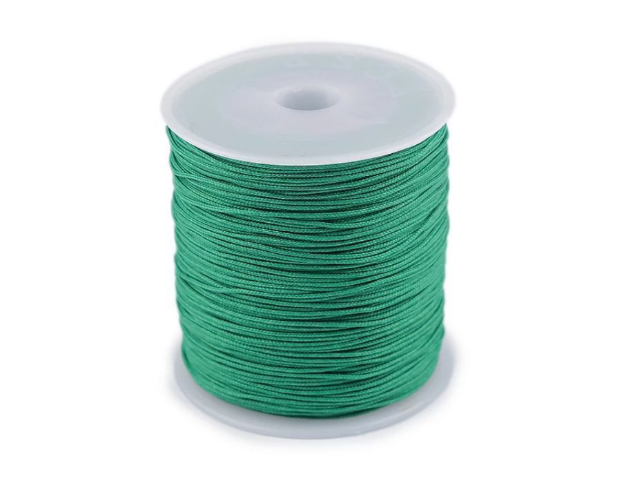 Sznurek jubilerski woskowany 0,5mm x 100m