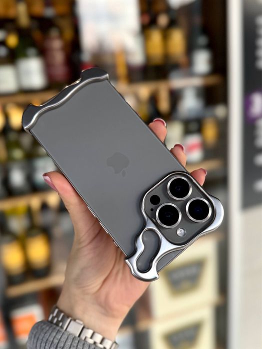Накладки металеві бампер чохол iphone 13 / 14 айфон про макс чехол