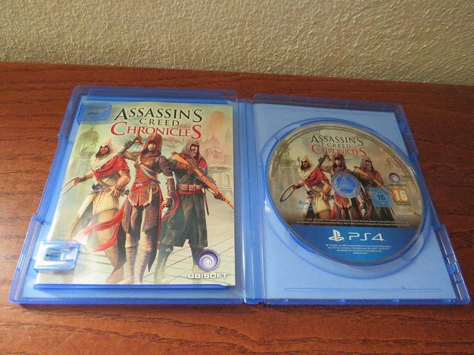 Jogo Ps4 Assassin`s Creed Chronicles (China, Índia, Rússia)