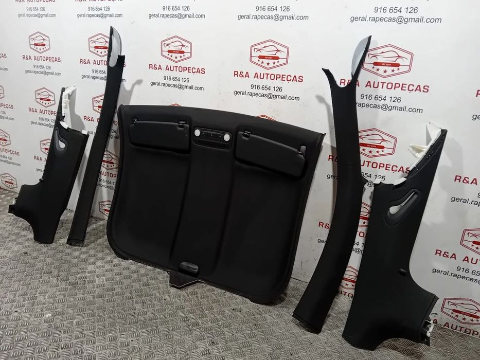 Conjunto Interior Forro Forra Tecto Teto Cupula Audi TT S-Line