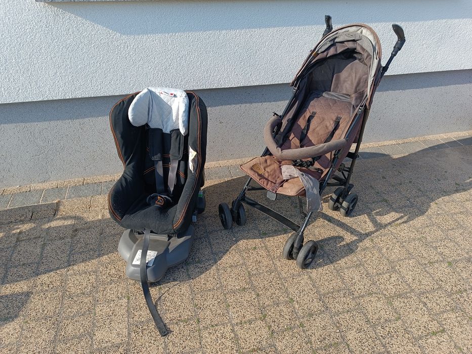 Fotelik samochodowy i spacerowka
