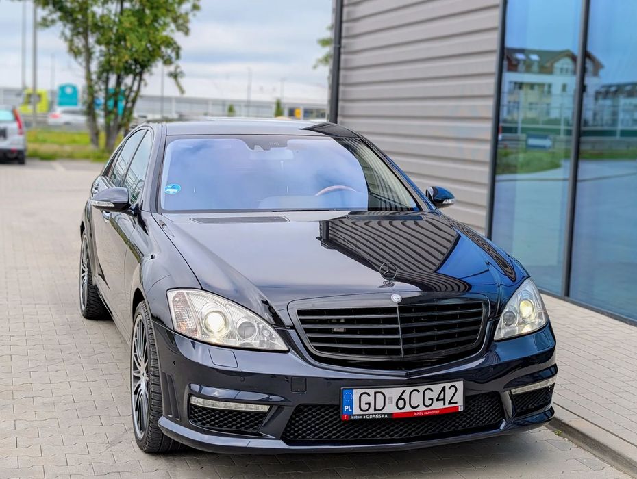 Mercedes-Benz Klasa S S550 W221 5.5 V8 388KM Pakiet AMG Dociagi Nightvision Kamera