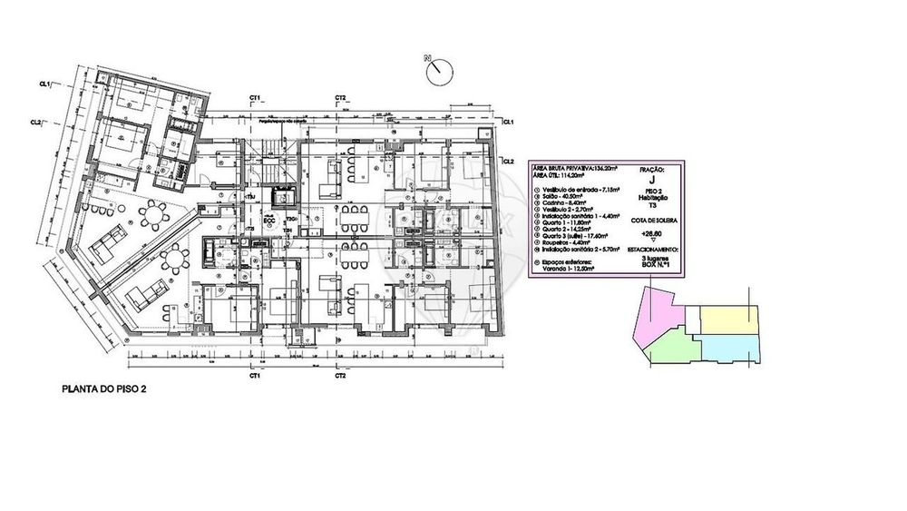 Apartamento T3 para venda