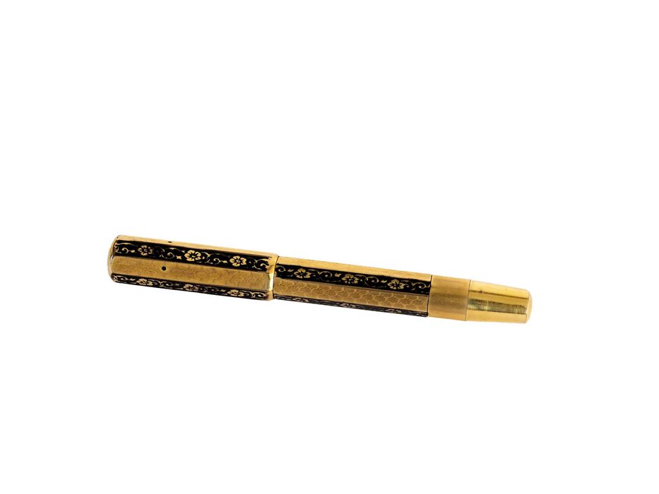 Caneta ouro Devotie Art Deco