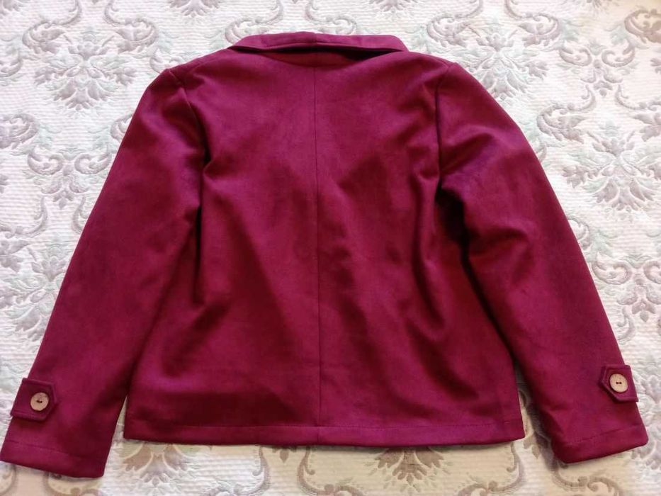 Замшева куртка жакет Fashion Girl р.50-52