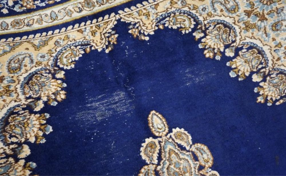 Bx Preço Tapete Persa Kirman Vintage com Certificado de Autenticidade