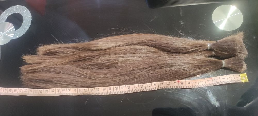 Волосся натуральне русяве дитяче.