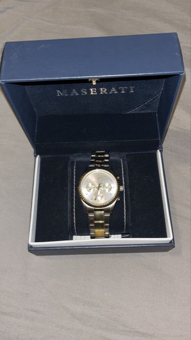MASERATI Relógio Competizione Bicolor