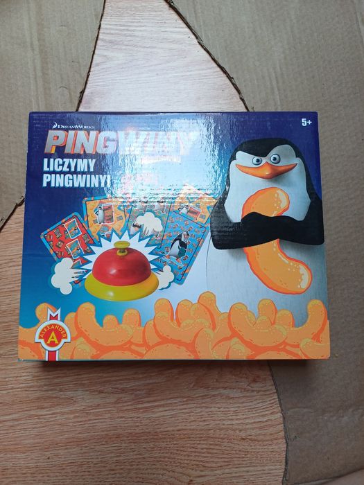Gra pingwiny z Madagaskaru