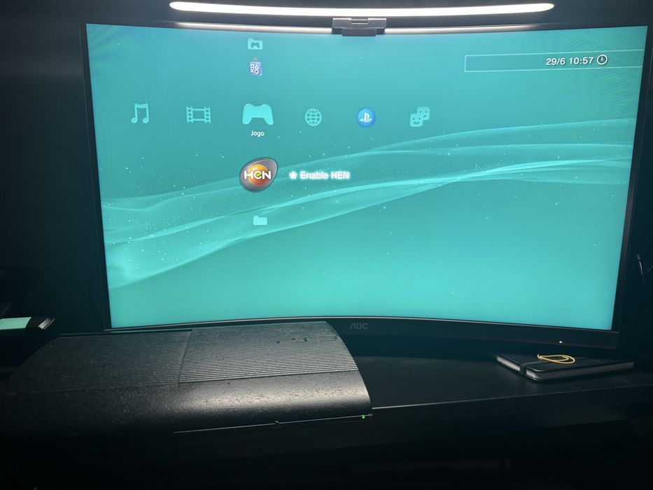 PlayStation 3 Super Slim – Desbloqueada (HEN) | Para Reparação ou Peças