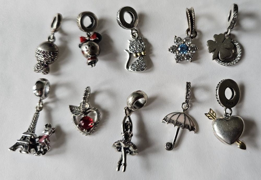 Zawieszka charms srebro s925