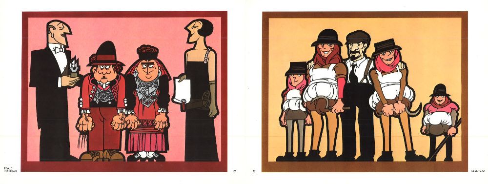 Abel Manta - gravuras Caricaturas Portuguesas dos Anos de Salazar 1