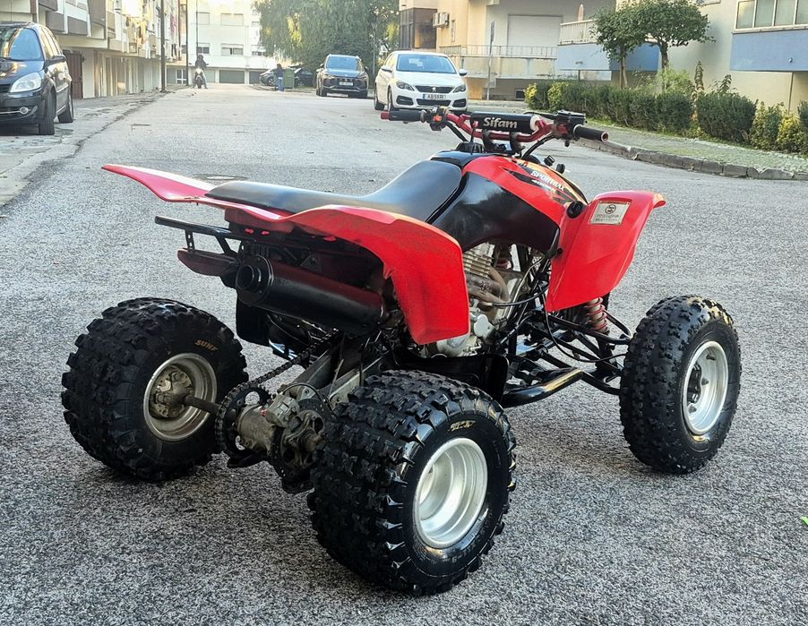 Honda trx 400 com marcha atras
