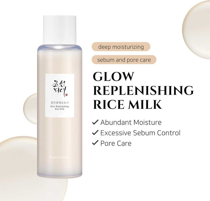 Beauty of Joseon Tônico facial hidratante e revitalizante Rice & Milk