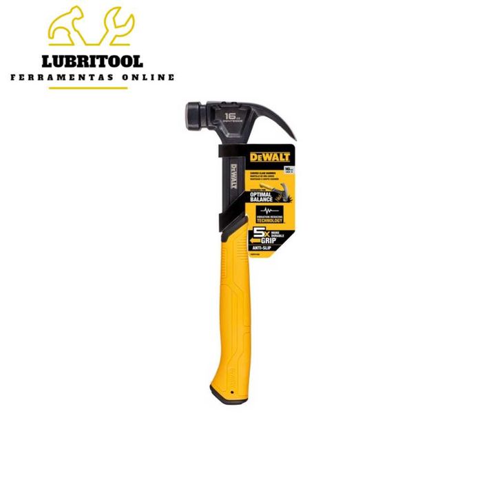 DEWALT Martelo de Carpinteiro em Aço 453g DWHT51002-0 | NOVOS