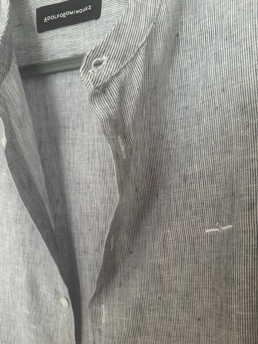 Adolfo Domínguez linen shirt XXL