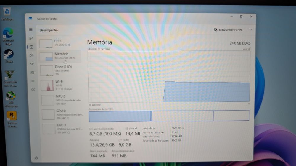 HP Omen RTX 5070 Ryzen aí 7 350 com garantia