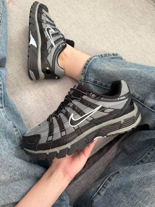 Кросівки Nike P-6000 Grey Black (36-45)