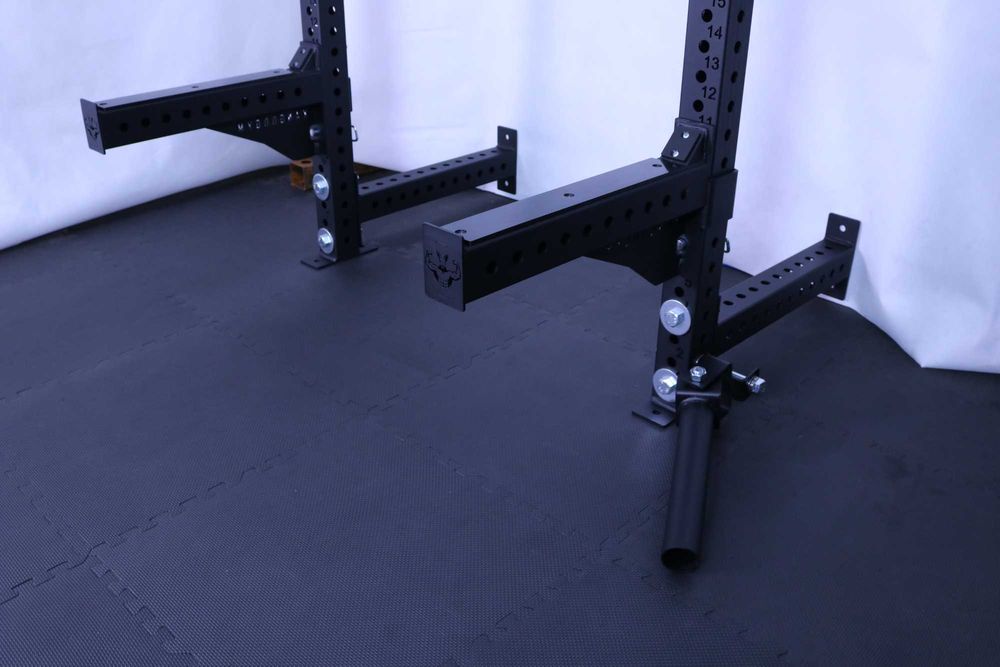 Wall rack 80x80x3 / stacja dip / landmine / belki asekuracyjne / haki