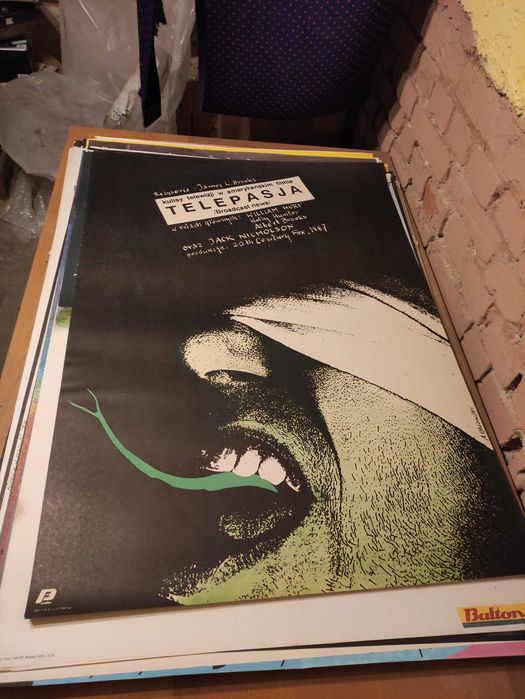 Plakat "Telepasja" Andrzej Pągowski