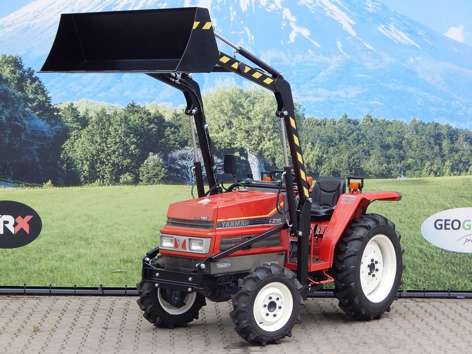 Traktor F215 21KM 4x4 z ładowaczem czołowym japoński ciągnik ciapek Iseki c-330 DIESEL TUR