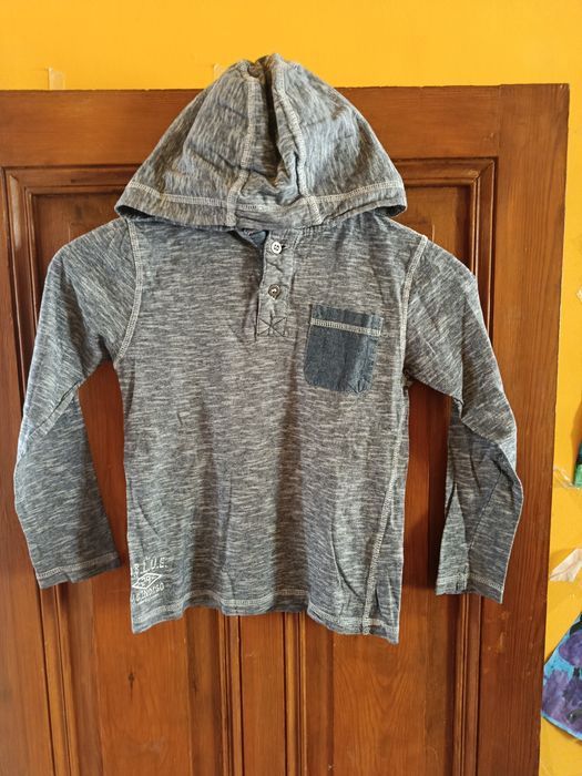 Szara dziecięca bluza 110/116 (5-6l)