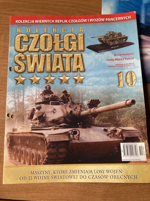 Czasopisma ,,Kolekcja Czołgi Świata” 4,7 i 10 cześć