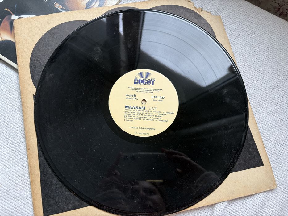Maanam live winyl płyta winylowa LP
