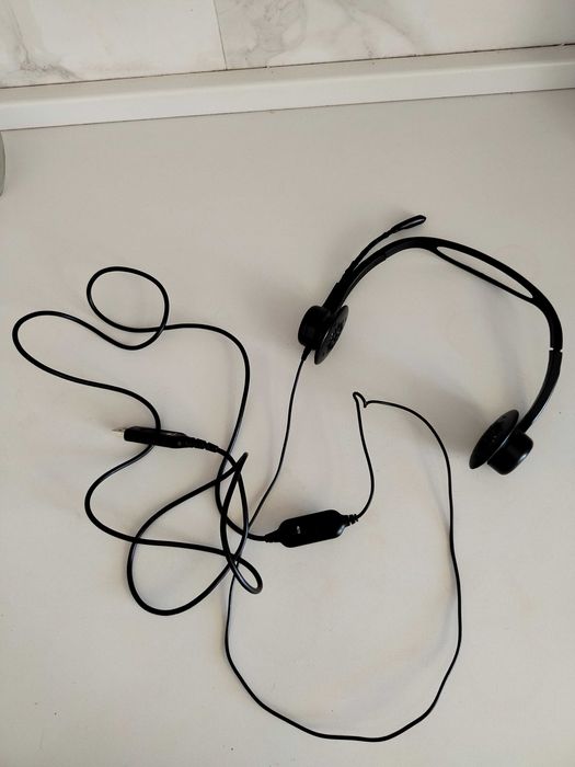 Наушники с микрофоном Logitech 960 USB PC Headset гарнитура