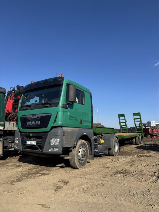Продам MAN 4х4 TGX 18.500 сідловий тягач гідродрайв