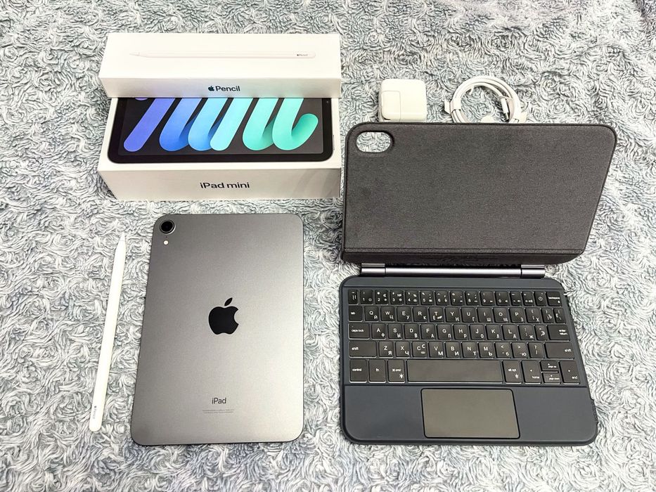 IPad Mini 6 (64 gb) wi-fi, комплект + стекло! А2567