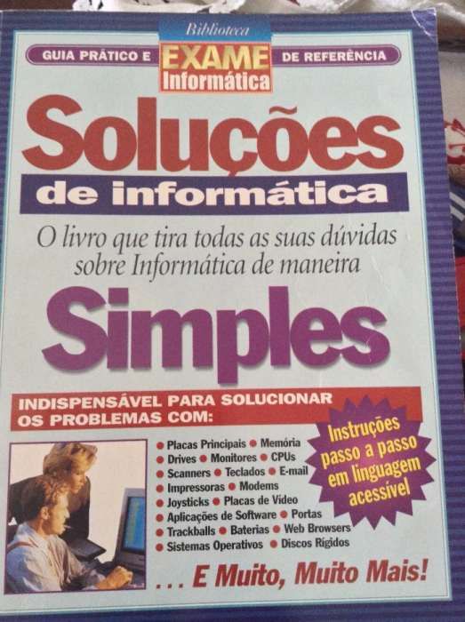 solucões de informática simples exame informática compêndio64751419694850120