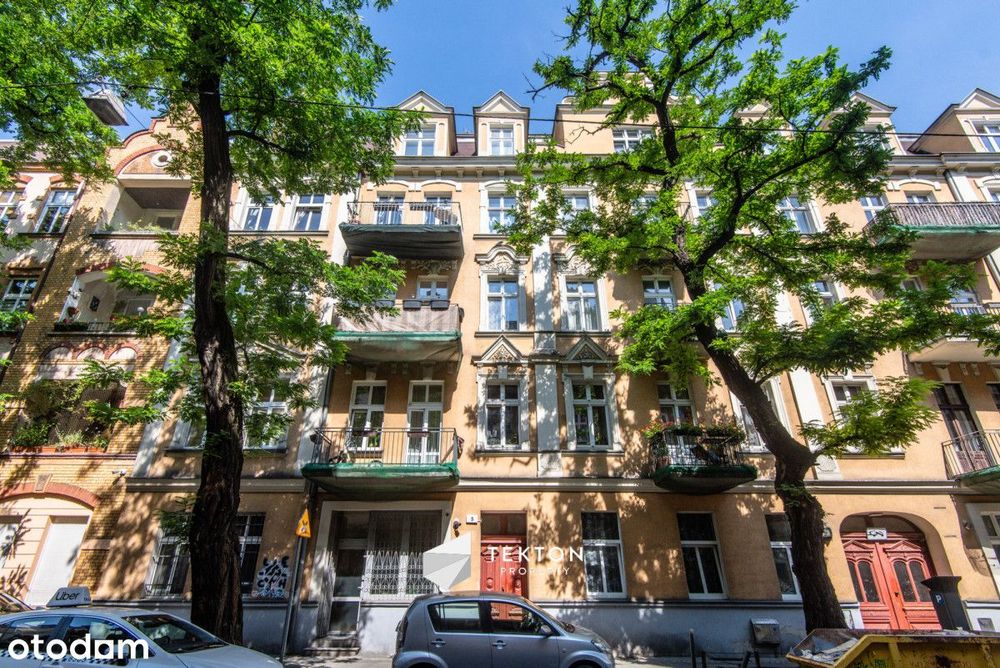 Duże słoneczne mieszkanie z balkonem na Łazarzu