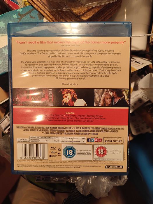 Filme The Doors em blu-ray