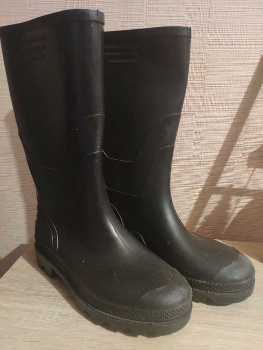 Сапоги резиновые черные размер 37