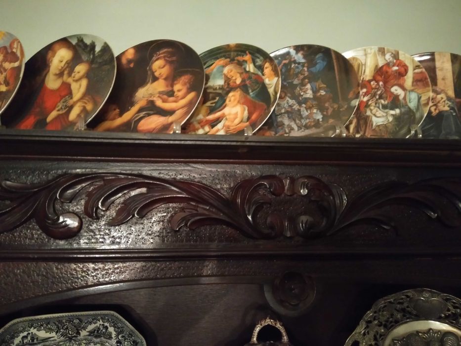 Grande coleção PRATOS DE NATAL da VISTA ALEGRE. Ver fotos.