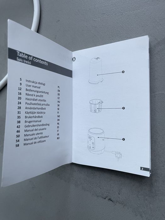 NENO TOCCO sterylizator i podgrzewacz do butelek