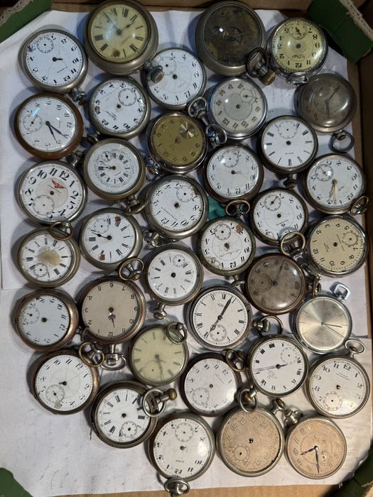 Zegarki kieszonkowe na czesci