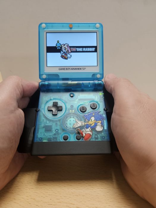 Grip ergonómico Gameboy Advance SP