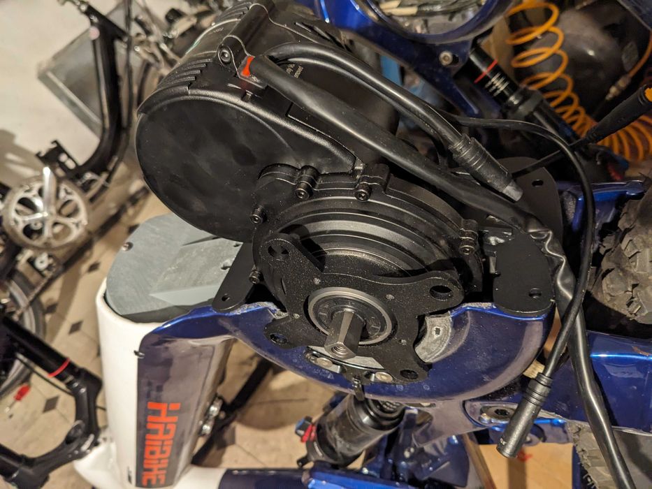 Adapter silnika flyon tsdz8 bafang haibike XDURO obudowa akumulatora